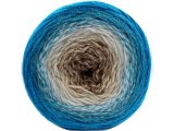 FLOWERS ALPACA 431 TURKUS/BŁĘKITNY/BEZOWY 20% Alpaki 80% akrylu YarnArt 250g 940m grubsza włóczka pasmanteria onl