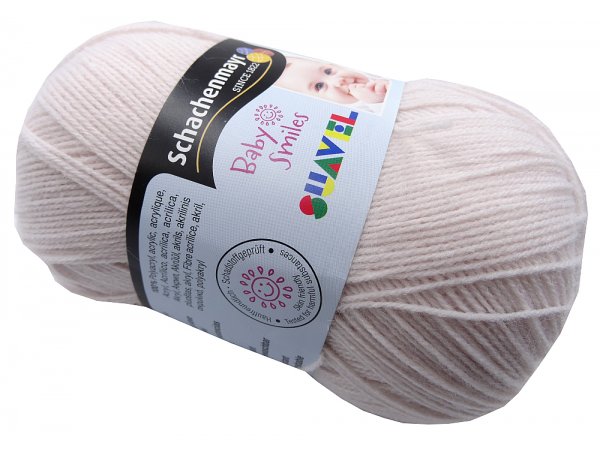 SUAVEL włóczka 1035 RÓŻ PASTEL PINK Baby Smiles 50g 366m włóczki dla dzieci sklep goldpol warszawa