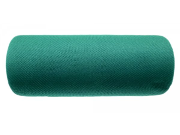 Tiul miękki ROLKA TEAL morski w rolce 25y  22,86m amerykański z USA do tutu na pompony kokardy dekora