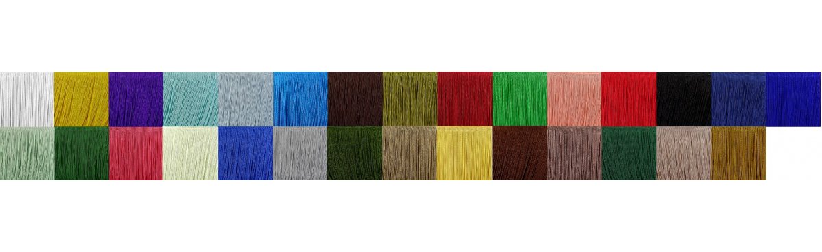 Frędzle 15cm wiskozowe