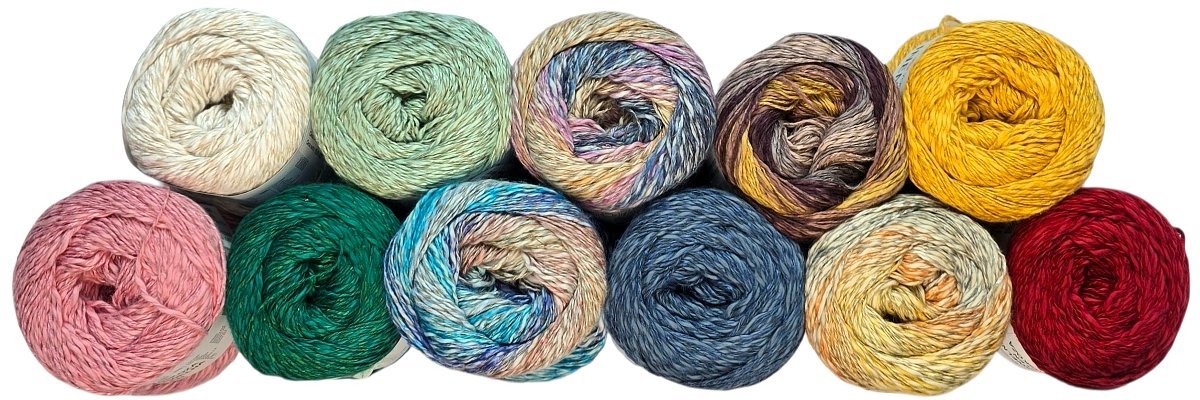 Linen Soft 100% eco wiskoza bawełna len